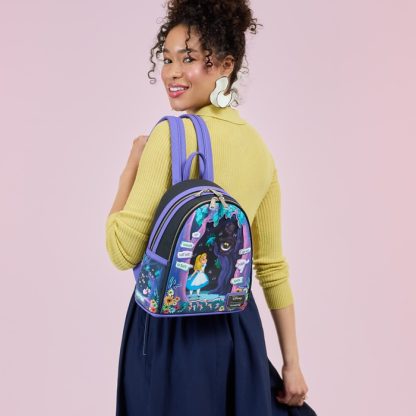 Alice in Wonderland Tulgey Wood Lenticular Mini Backpack - Image 2