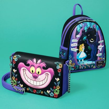 Alice in Wonderland Cheshire Cat Tulgey Wood Crossbody Bag - Image 4