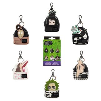 Beetlejuice Exclusive Cosplay Mystery Mini Backpack Keychain Charm