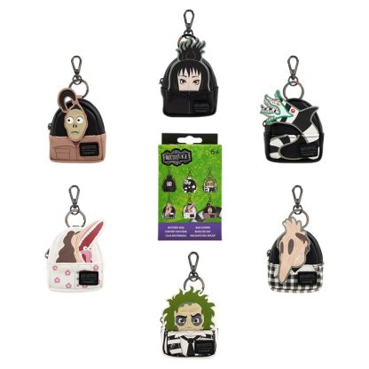 Beetlejuice Exclusive Cosplay Mystery Mini Backpack Keychain Charm