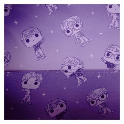 Funko Pop! By Loungefly BTS Iridescent Quilted Mini Backpack - Image 6