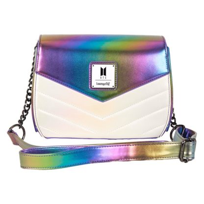Funko Pop! By Loungefly BTS Iridescent Quilted Crossbody Bag - Image 5