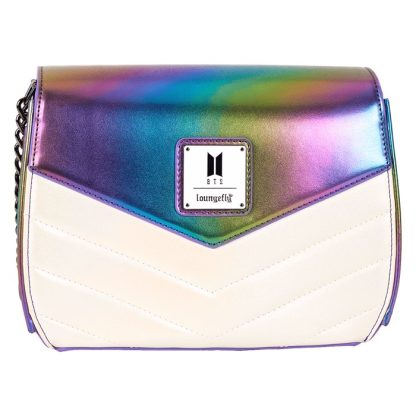 Funko Pop! By Loungefly BTS Iridescent Quilted Crossbody Bag - Image 7