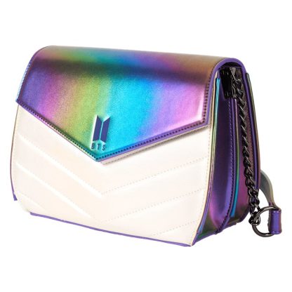 Funko Pop! By Loungefly BTS Iridescent Quilted Crossbody Bag - Image 3