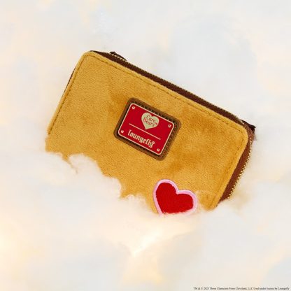 Care Bears Exclusive Tenderheart Bear Plush Cosplay Zip Around Wallet - Image 3