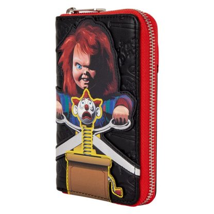 Chucky Clown Cosplay Zip Around Wallet - Image 4