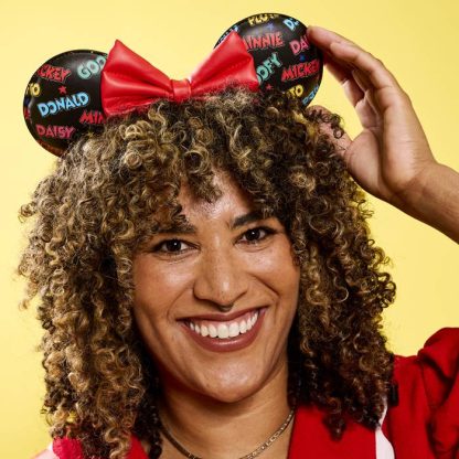 Mickey & Friends Classic All-Over Print Mini Backpack With Ear Headband - Image 3
