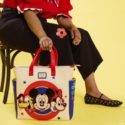 Mickey & Friends Classic Convertible Backpack & Tote Crossbody Bag - Image 2