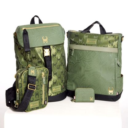COLLECTIV Marvel Loki The CREATIV Convertible Backpack & Tote Crossbody Bag - Image 5