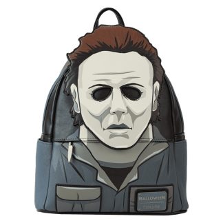 Halloween Michael Myers Glow Mask Cosplay Mini Backpack