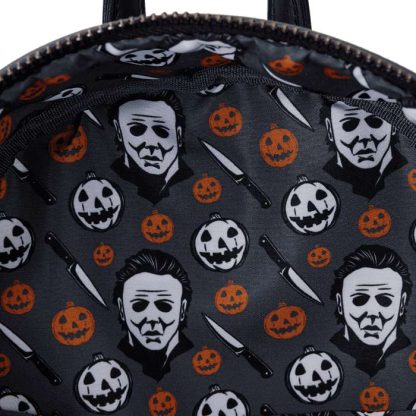 Halloween Michael Myers Glow Mask Cosplay Mini Backpack - Image 13