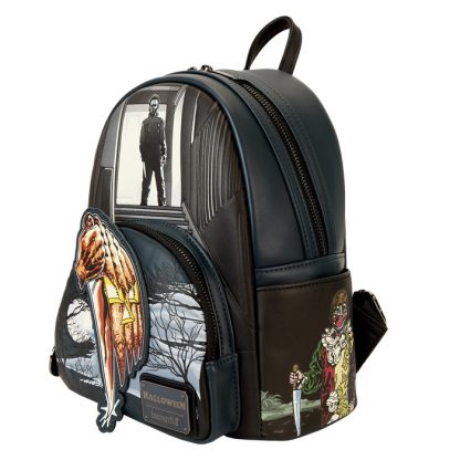 Halloween Michael Myers Jack-O'-Lantern Glow Mini Backpack - Image 4