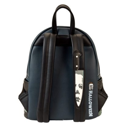 Halloween Michael Myers Jack-O'-Lantern Glow Mini Backpack - Image 7
