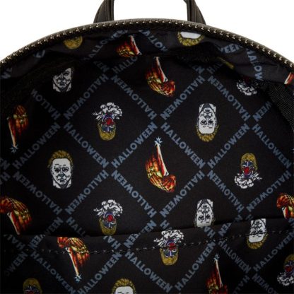 Halloween Michael Myers Jack-O'-Lantern Glow Mini Backpack - Image 8