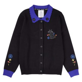 Coraline Floral Cat Collared Cardigan