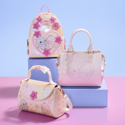 Stitch & Angel Cherry Blossom Bow Handle Crossbody Bag - Image 3