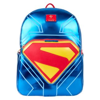 Superman Light Up Glow Full-Size Backpack