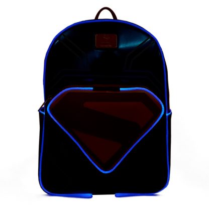 Superman Light Up Glow Full-Size Backpack - Image 5