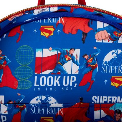 Superman Light Up Glow Full-Size Backpack - Image 8