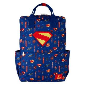 Superman All-Over Print Full-Size Backpack