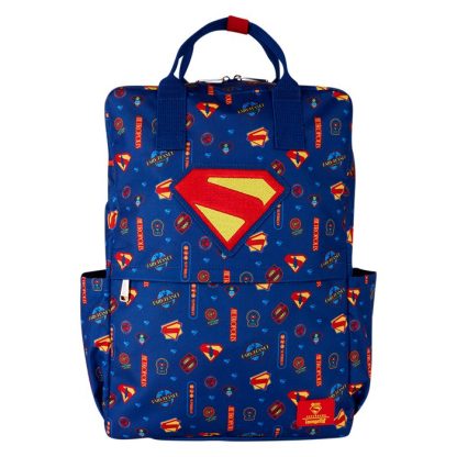 Superman All-Over Print Full-Size Backpack