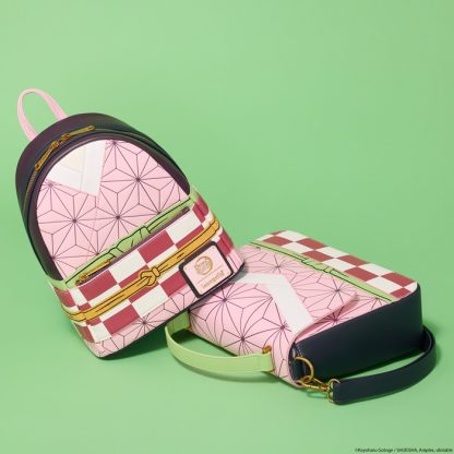Demon Slayer Nezuko Kamado Cosplay Mini Backpack - Image 3