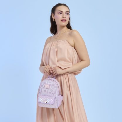 Disney Princess Iridescent All-Over Print Exclusive Mini Backpack - Image 2
