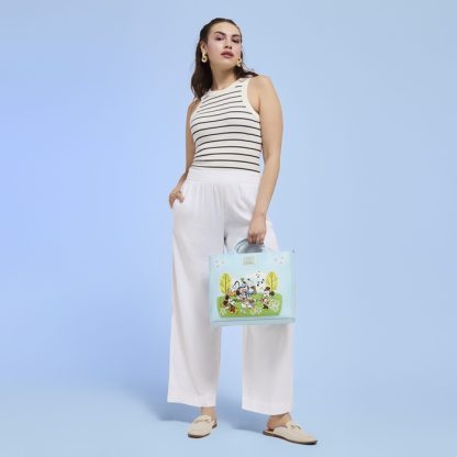 Mickey & Friends Exclusive Park Day Convertible Backpack & Tote Crossbody Bag - Image 2