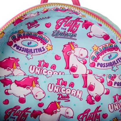Minions Fluffy Unicorn Exclusive Costume Plush Mini Backpack - Image 6