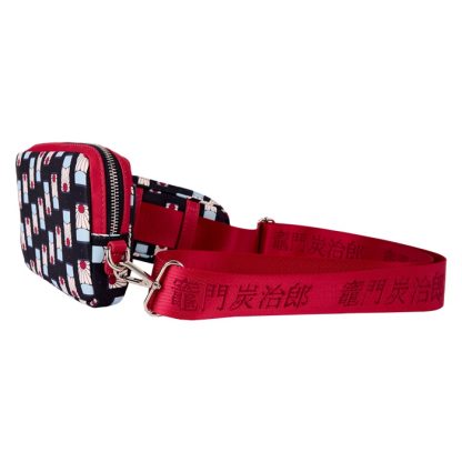 Demon Slayer All-Over Print Sling Crossbody Bag with Coin Bag - Image 4