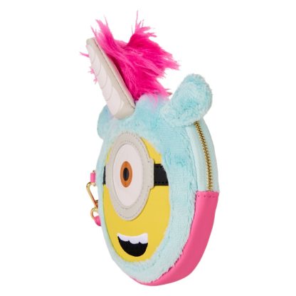 Minions Fluffy Unicorn Exclusive Costume Plush Wristlet Wallet - Image 4