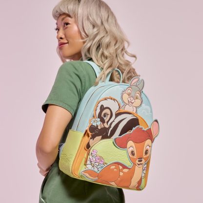 Bambi & Friends Triple Pocket Mini Backpack - Image 2