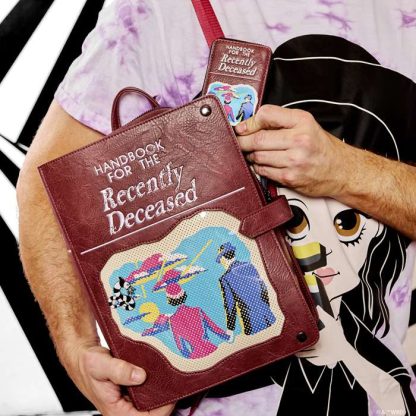 Beetlejuice Handbook For The Recently Deceased Pin Trader Backpack - Image 3