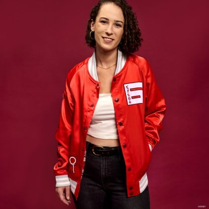Big Hero 6 10th Anniversary Baymax & Friends Unisex Bomber Jacket - Image 2