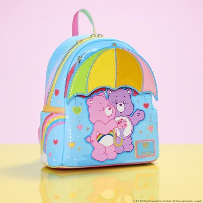 Care Bears Cheer Bear & Share Bear Rainbow Umbrella Mini Backpack - Image 2