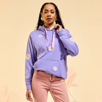 Daisy Duck 85th Anniversary Unisex Hoodie - Image 2