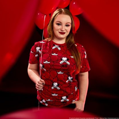 It Pennywise Red Balloon Unisex Tee - Image 2
