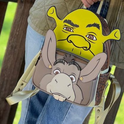 Shrek and Donkey Cosplay Mini Backpack - Image 2