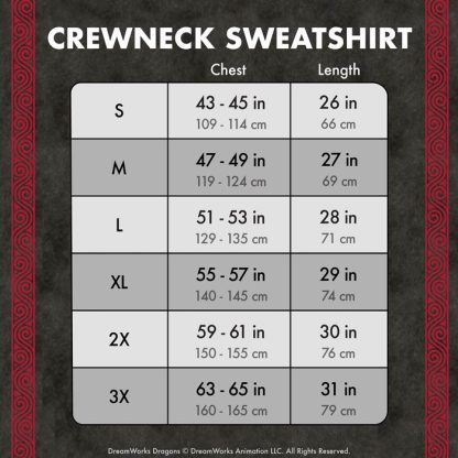 How To Train Your Dragon Night Fury Crewneck Sweatshirt - Image 4