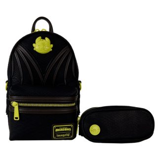 How To Train Your Dragon Night Fury Sling Crossbody Bag With Coin Bag