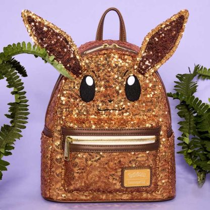 Pokémon Exclusive Eevee Sequin Cosplay Mini Backpack - Image 2