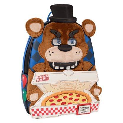 Five Nights at Freddy's Freddy Fazbear Plush Cosplay Lenticular Mini Backpack - Image 4