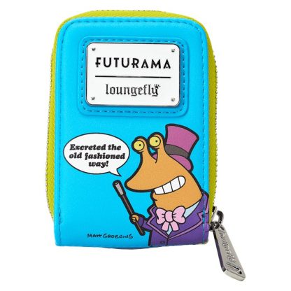 WonderCon Limited Edition Futurama Slurm Glow Accordion Zip Around Wallet - Image 4