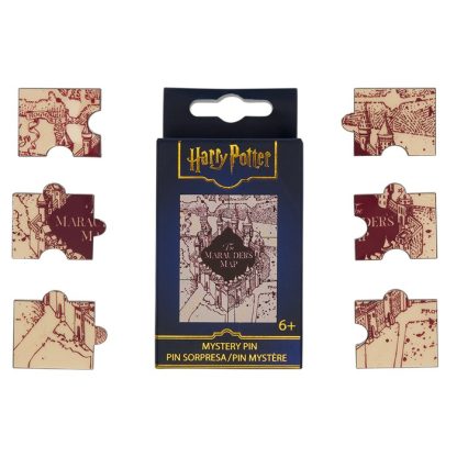 Harry Potter Exclusive The Marauder's Map Puzzle Mystery Box Pin