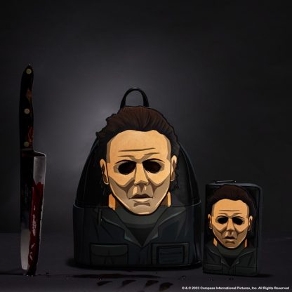 Halloween Michael Myers Glow Mask Cosplay Mini Backpack - Image 6