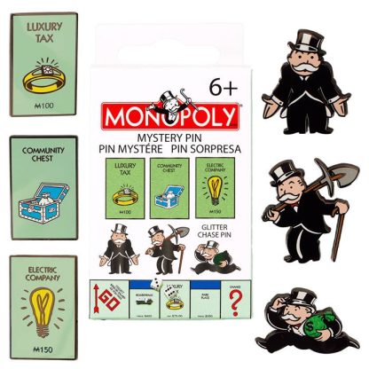 Monopoly 90th Anniversary Mystery Box Pin