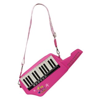 Jem and the Holograms Figural Keytar Glow Crossbody Bag