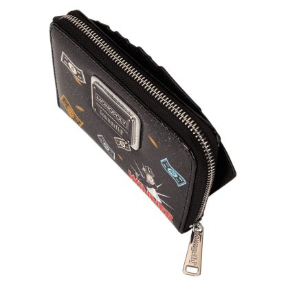 Monopoly 90th Anniversary Money Glitter Zip Around Wallet - Image 6