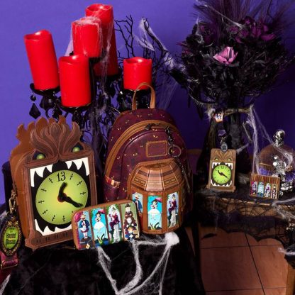 Haunted Mansion Stretching Room Portraits Glow Zip Around Wallet - Image 5