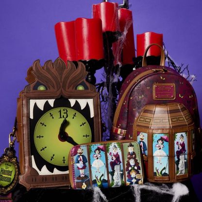 Haunted Mansion Stretching Room Portraits Glow Zip Around Wallet - Image 4